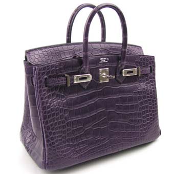 HERMES エルメス バーキン25 スーパーコピー アリゲーターマット アメジスト 05P01Sep13 Birkin 165